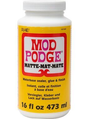 3/$15 💥🆕 Plaid Mod Podge CS11302 Matte Finish Glue | 16 oz | 1405